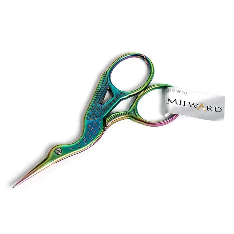 Wilward Stickschere Storch 9cm