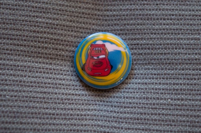Disney Knopf 22mm 2 Cars