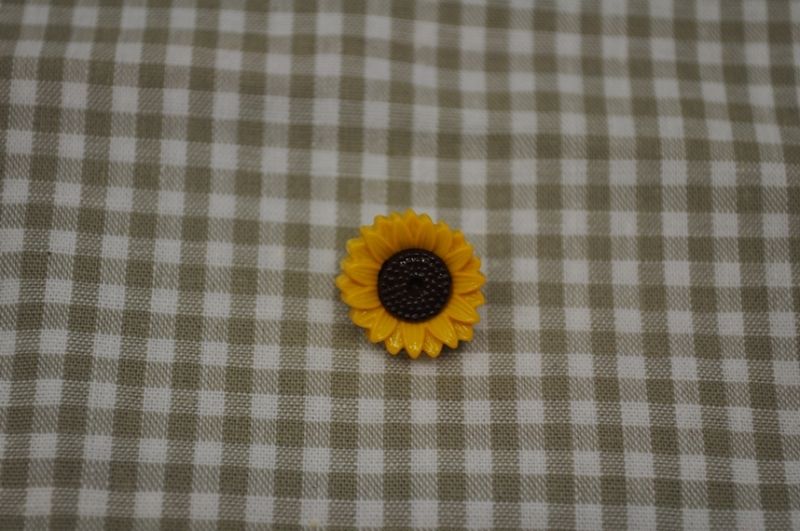 Knopf Sonnenblume