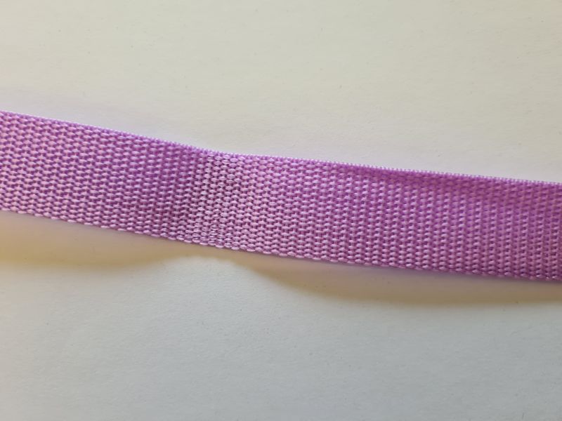 Gurtband 2mm Dick 25mm breit Flieder