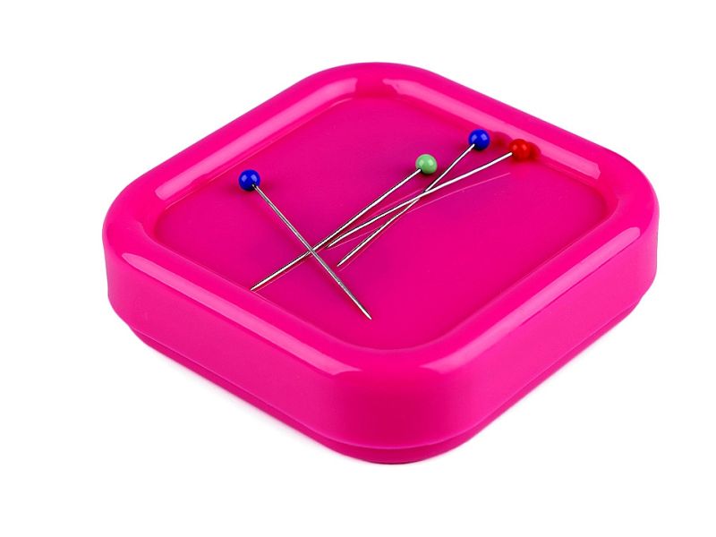 Magnet Nadelkissen 8,5x8,5 cm Pink