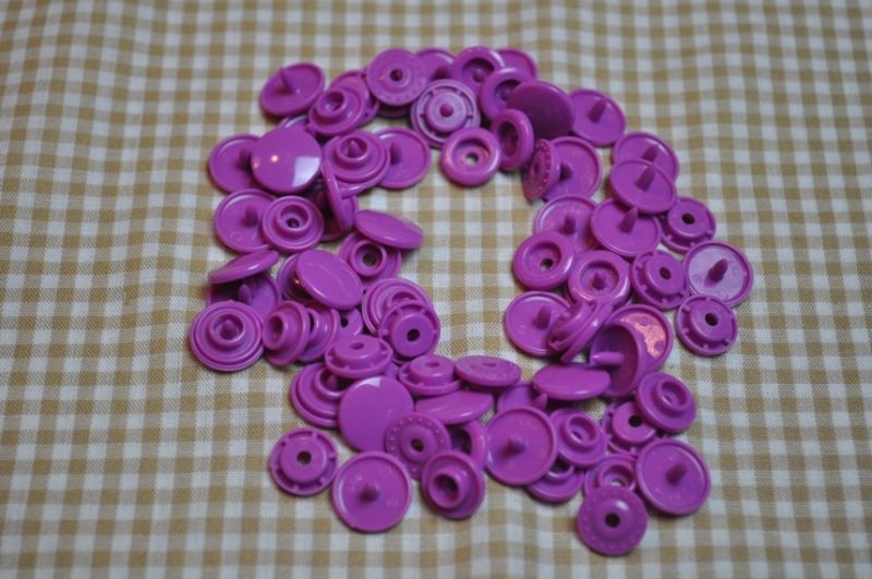 30 Baby Snaps T5 Farbe B56 Bright Violet