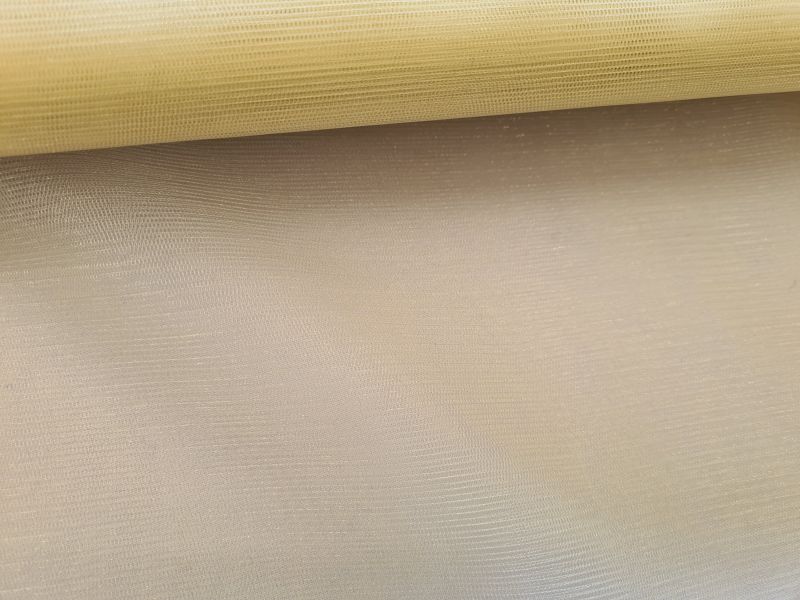 Glanz Tüll uni Lemon