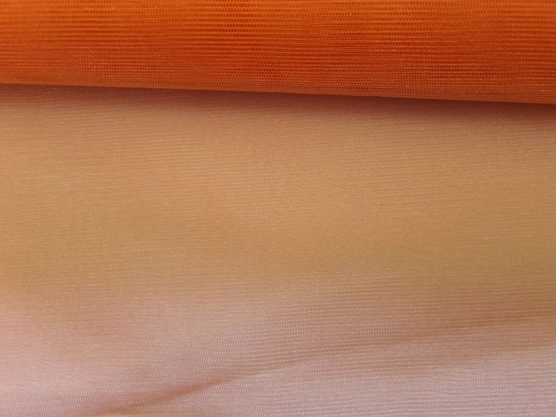 Glanz Tüll uni Rosa