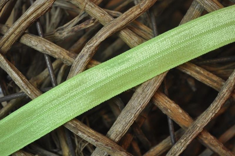 Elastisches Einfassband 15mm neon gelb