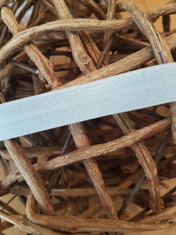 Elastisches Einfassband 15mm himmelblau