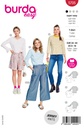 Schnittmuster Shirts Burda 5705