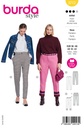 Schnittmuster Hosen Burda 5712