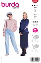 Schnittmuster Blusen Burda 5685