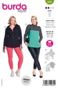 Schnittmuster Sportshirts Burda 5691