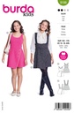 Schnittmuster Kleid / Rock Burda 9198