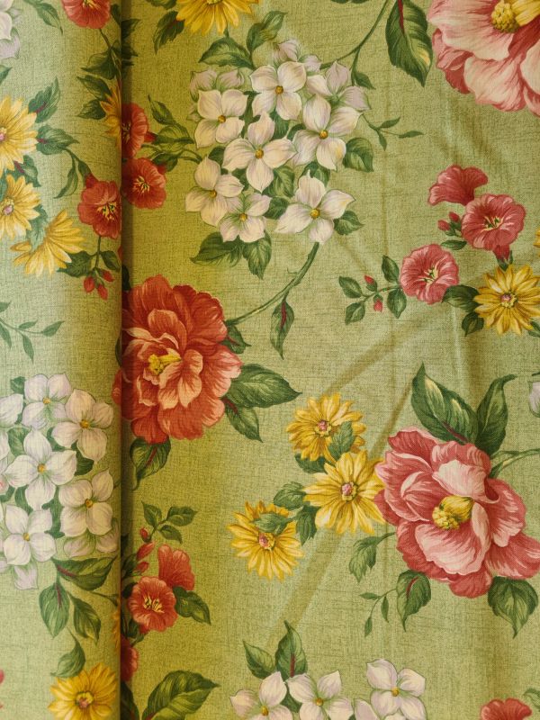 Baumwolle VIP Charlottes Garden Blumen 110cm breit