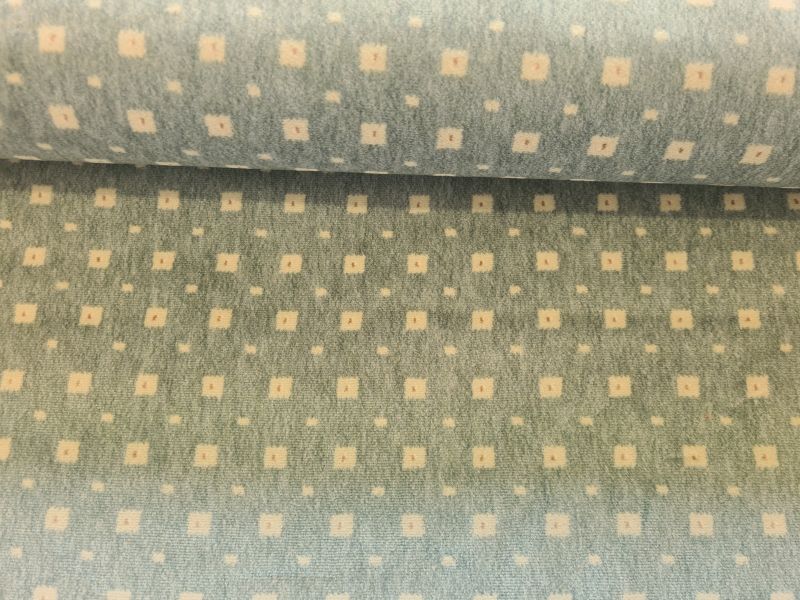 Schwerer Velour Polsterstoff Blaugrau