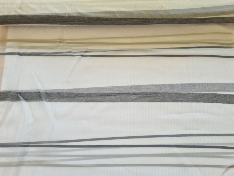 Gardinenstoff Chifon 7 streifen