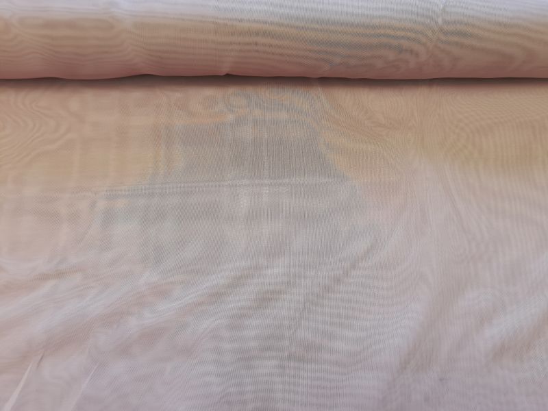 Polyester Voile Uni Pastell Beere