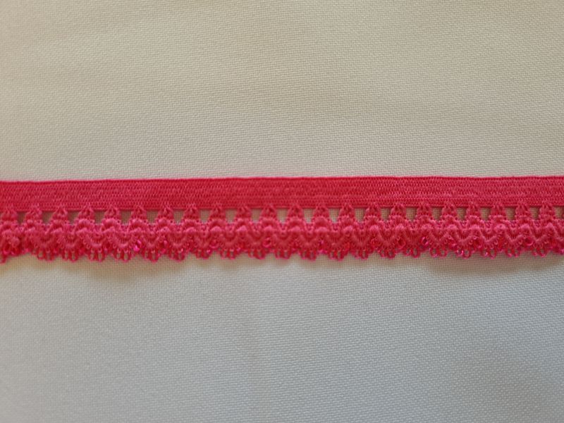 Unterwäschengummi/Rüschengummi 15mm Pink