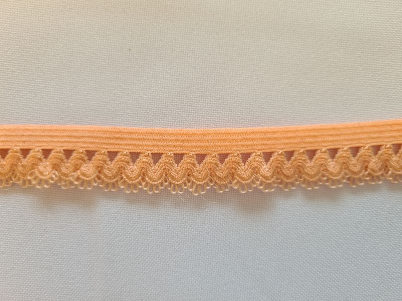 Unterwäschengummi/Rüschengummi 15mm Lachs