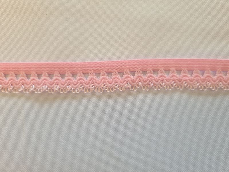 Unterwäschengummi/Rüschengummi 15mm Rosa