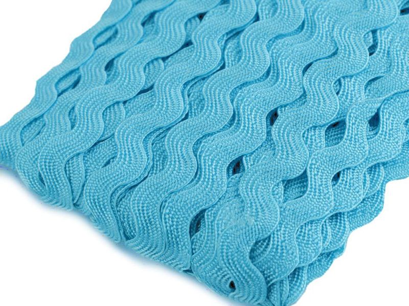 Zackenlitze 5mm Aqua