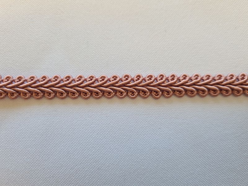 Brokatborte 8mm Altrosa