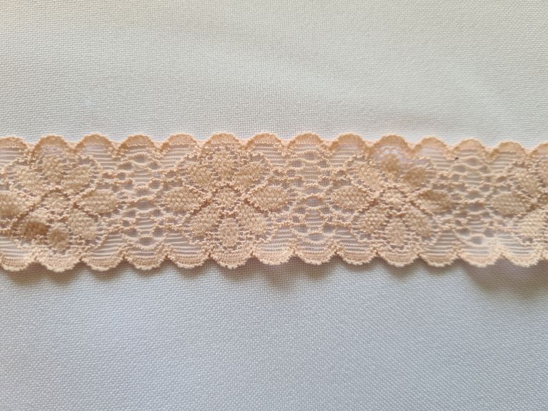 Elastische Spitze 30 mm Rosa 3