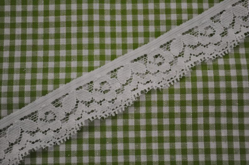 Elastische Spitze 20mm weiß