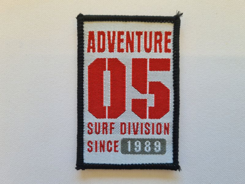 Applikation/Bügelbild Rechteck Adventure 05