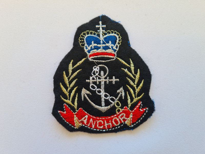 Applikation/Bügelbild Wappen Anchor