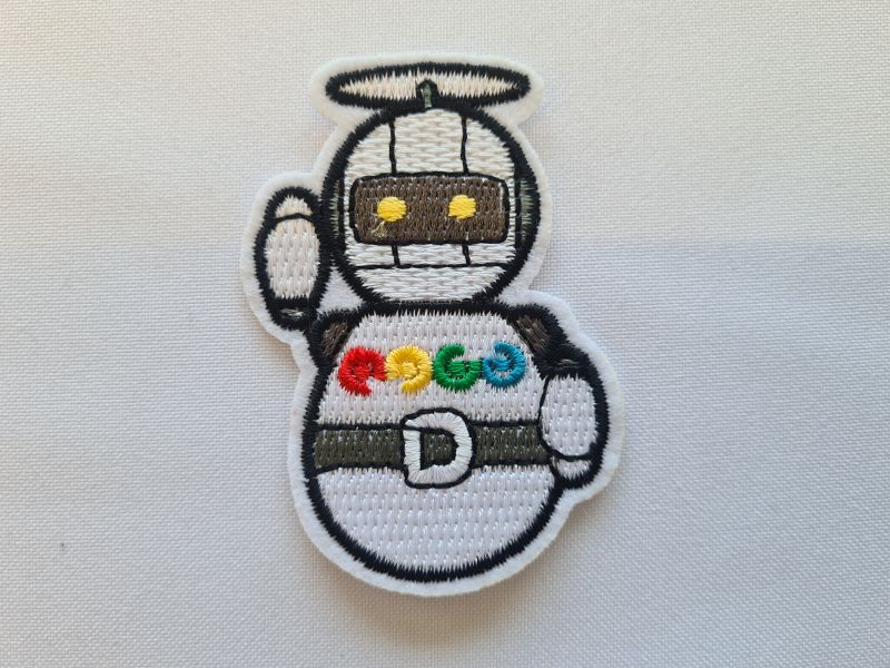 Applikation/Bügelbild Weltraum Roboter