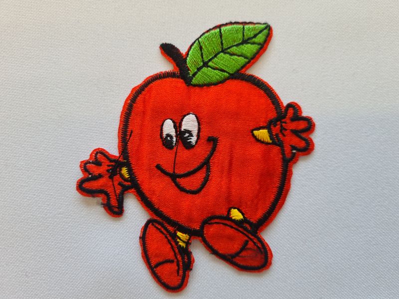 Applikation/Bügelbild Apfelmänchen