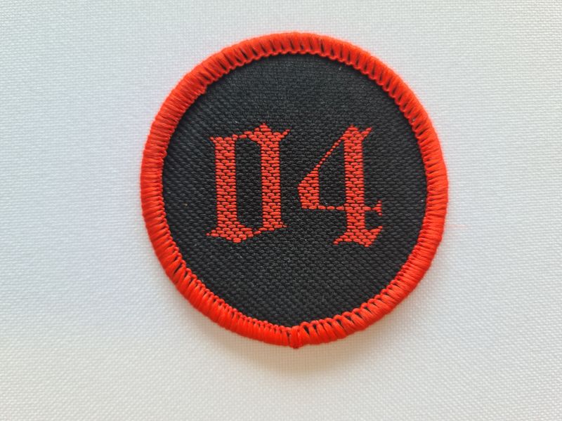 Applikation/Bügelbild Kreis 04