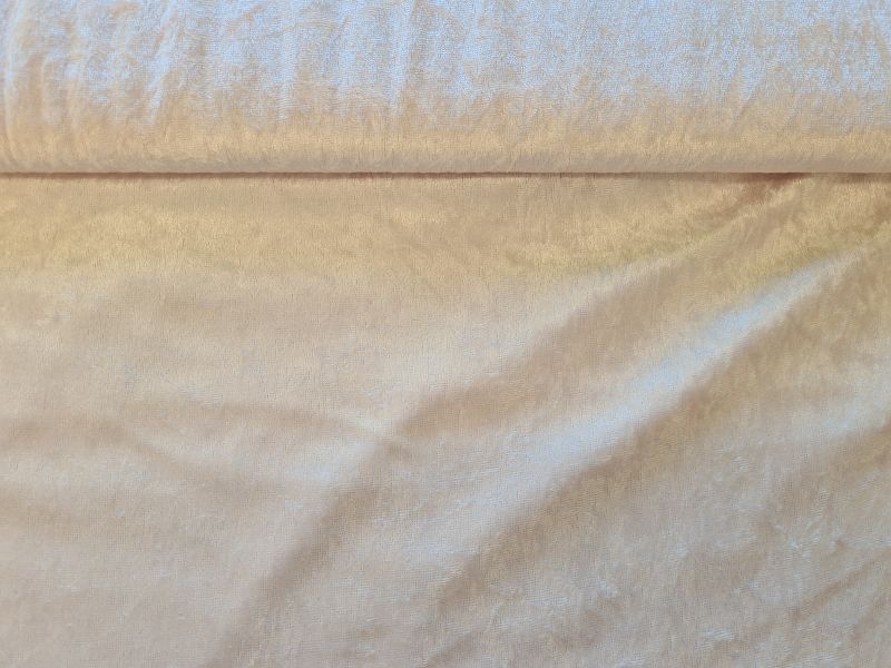 Pannesamt Uni Hellrosa