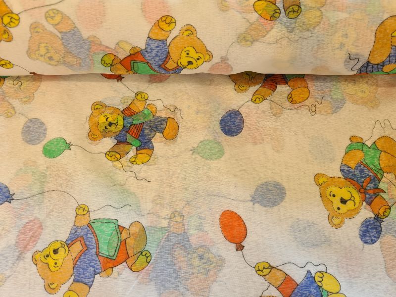 Kindervorhang Teddys mit gewicht 160 cm hoch