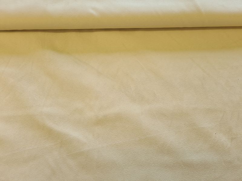 Möbelstoff Velour hell creme