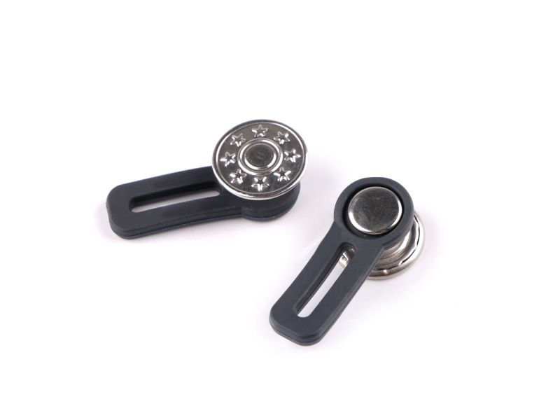 Verlängerungsknopf Größe 26" Nickel mit Sternen