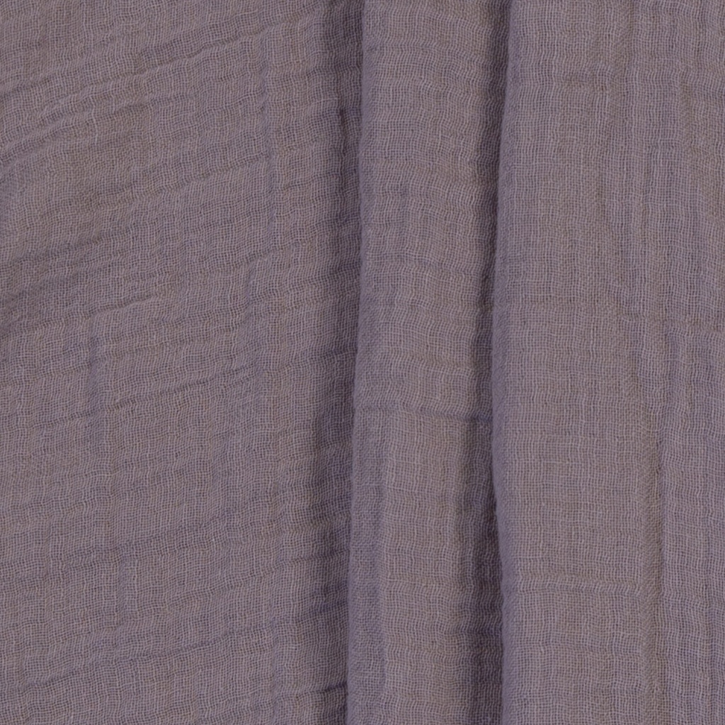 [FAB-00007-B-17-3910] Double Gauze (Musselin) uni altflieder