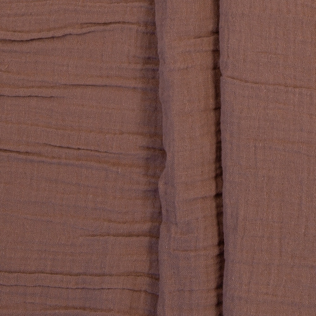 Double Gauze (Musselin) uni mauve