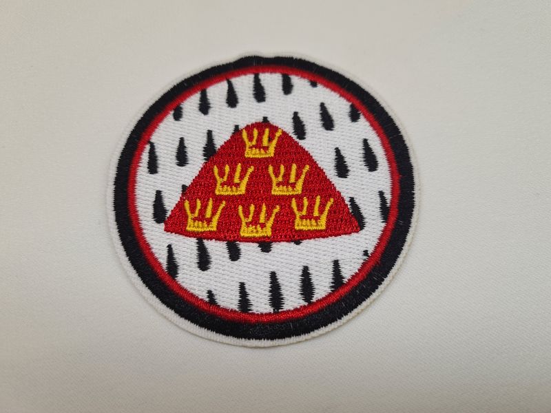 Applikation/Bügelbild Karneval Kreis Dreieck