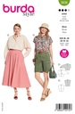 Schnittmuster Bluse Burda 5636