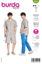 Schnittmuster Hemd & Shorts Burda 5640