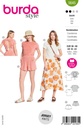 Schnittmuster Shirt & Shorts Burda 5645
