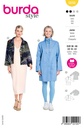 Schnittmuster Parka Burda 5656