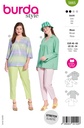 Schnittmuster Bluse Burda 5665
