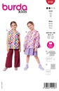 Schnittmuster Bluse Burda 9195