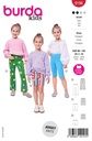 Schnittmuster Leggings Burda 9196