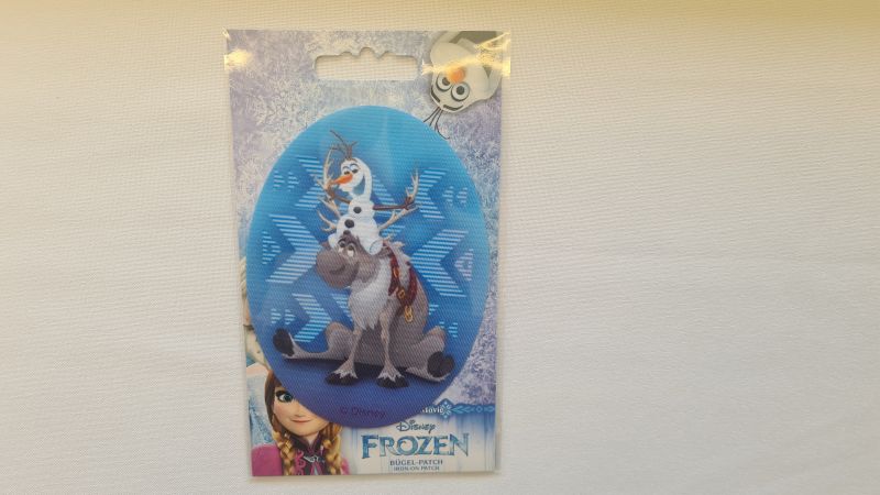 Bügelflicken Frozen Sven und Olaf