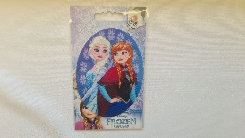 Bügelflicken Frozen Anna und Elsa