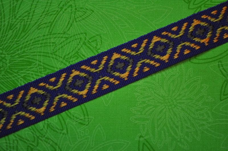 Webband Ornamente lila