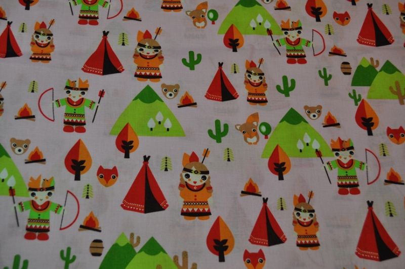 Baumwolle Indianer rosa