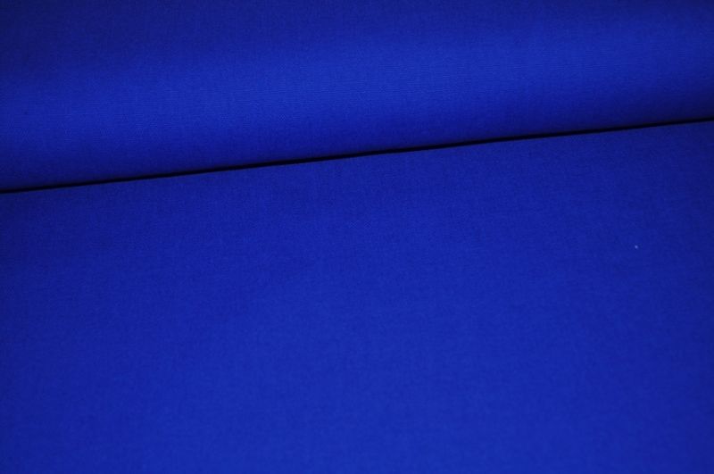Canvas Uni Royalblau